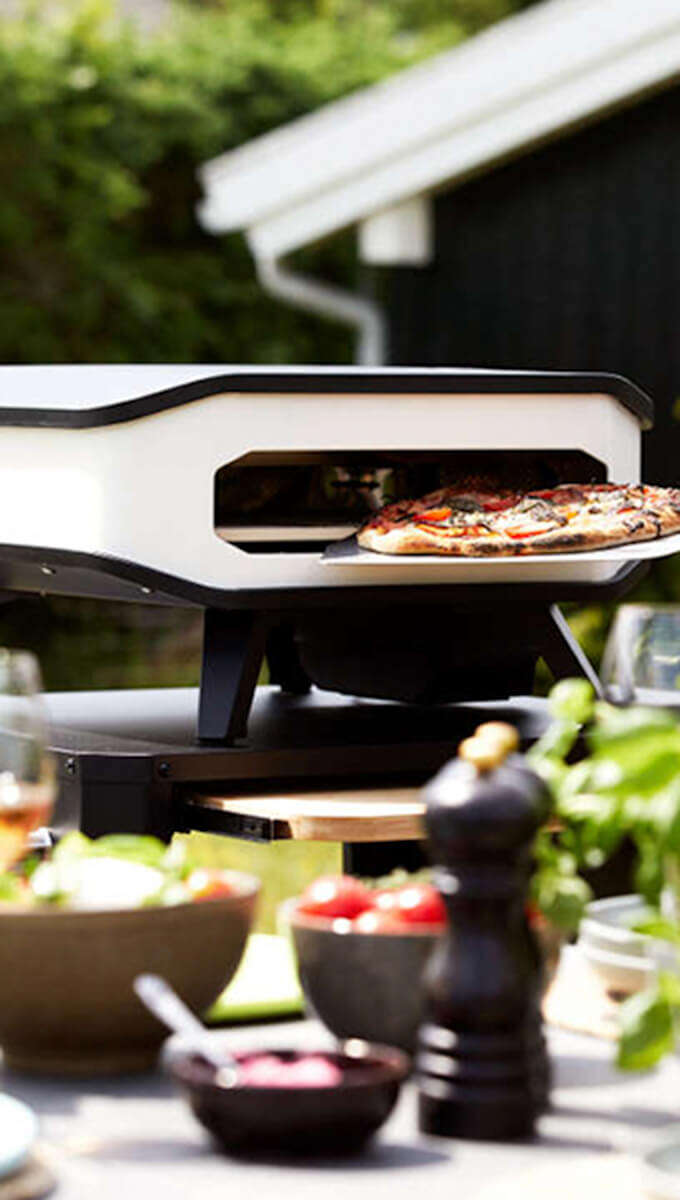 COZZE 17 Gas Pizzaofen mit drehbarem Stein